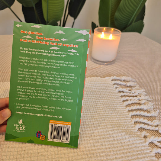 NEW RELEASE Oopsie Gardeners - Book 2 - Bouncing Broccoli Birthday