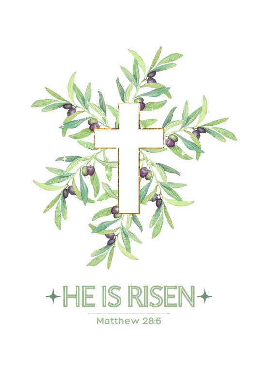 FREE Easter - He Has Risen printable - digital download