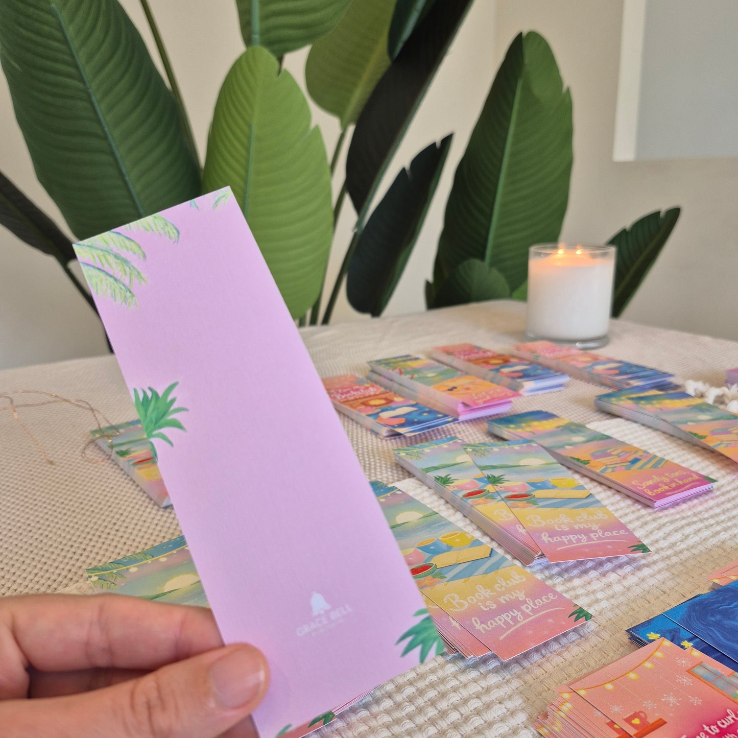 Summer Book Club Bookmark – Book Club Is My Happy Place x1