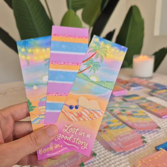 Summer Bookmark Set - pack of 3