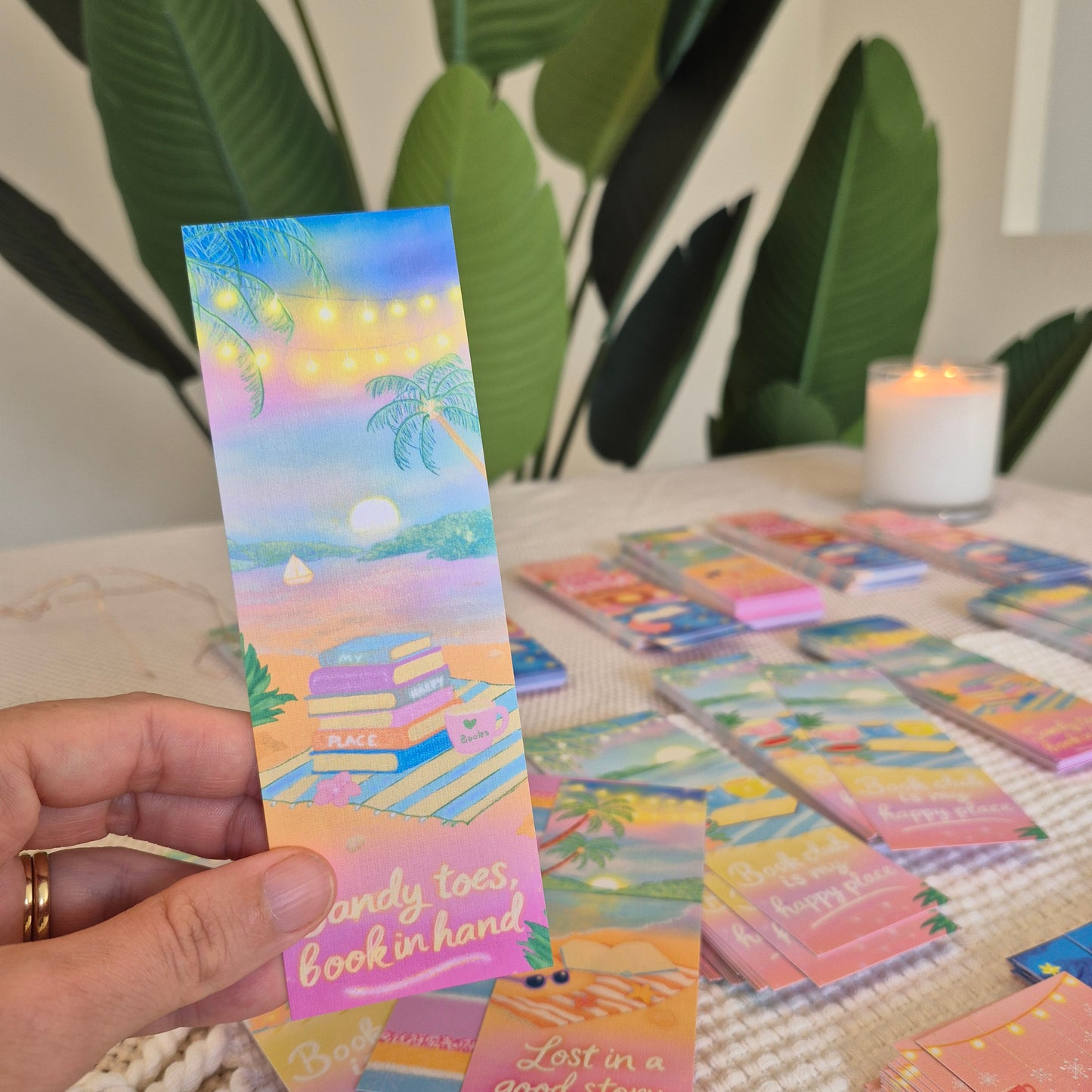 Summer Bookmark Set - pack of 3
