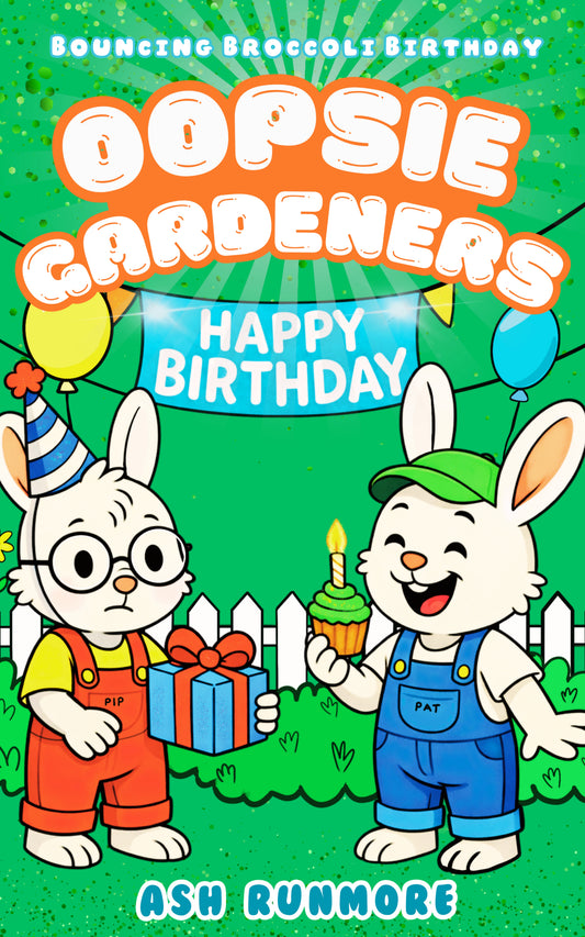 Pre-Release (Out 28 September 2026) Oopsie Gardeners - Book 2 - Bouncing Broccoli Birthday
