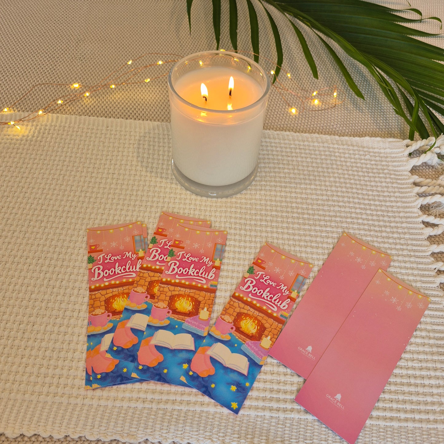 Cosy Winter Book Club Bookmark – Pack of 7 (Great Value for Book Clubs – Save $30.70)