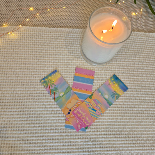 Summer Bookmark Set - pack of 3