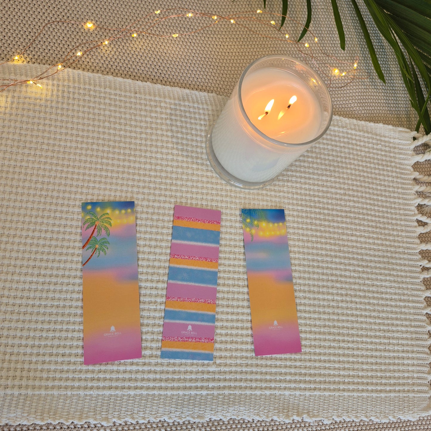 Summer Bookmark Set - pack of 3