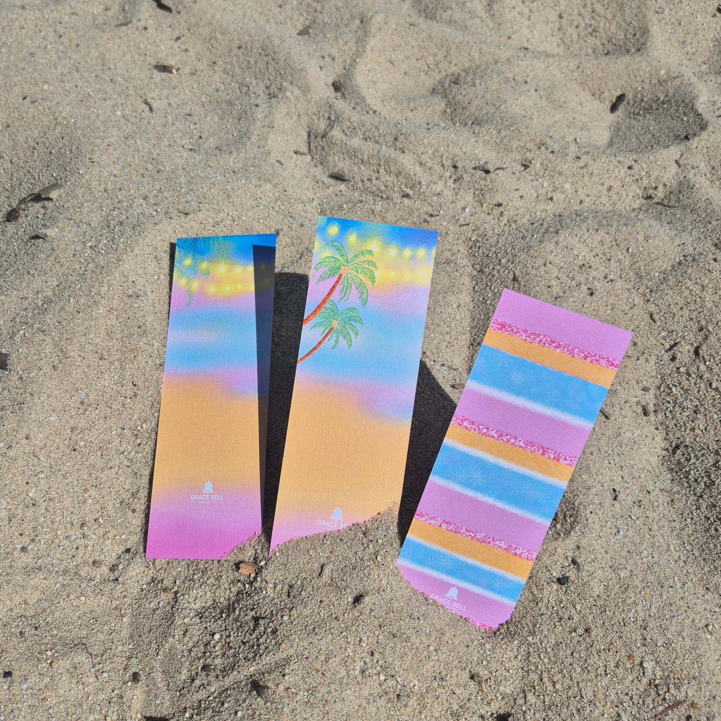 Summer Bookmark Set - pack of 3