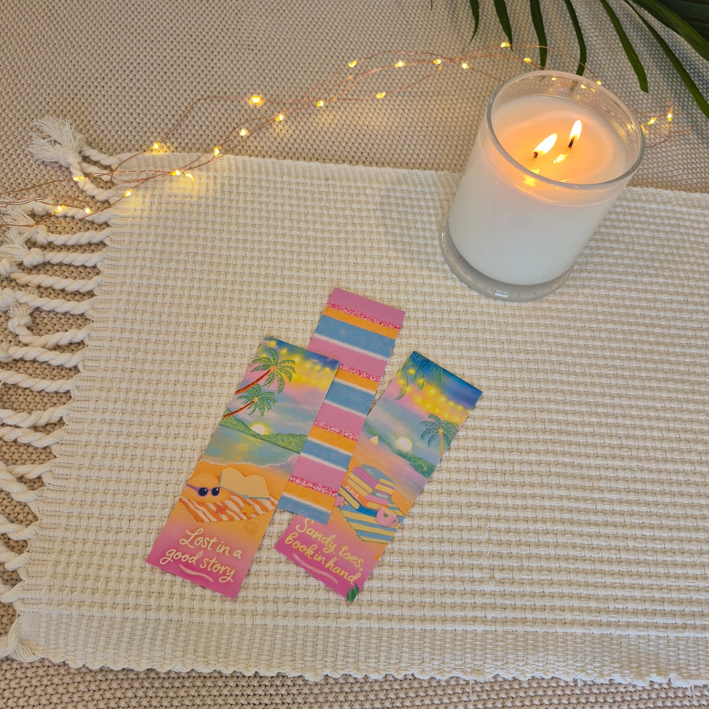 Summer Bookmark Set - pack of 3