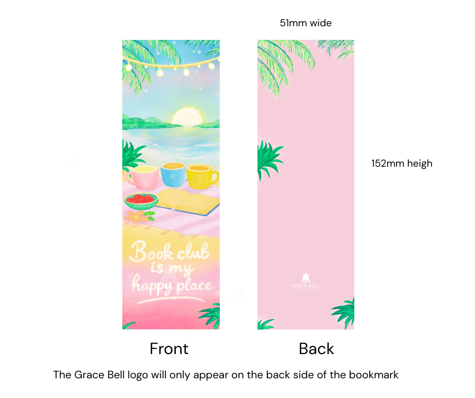 Summer Book Club Bookmark – Pack of 7 (Great Value for Book Clubs – Save $15.65)