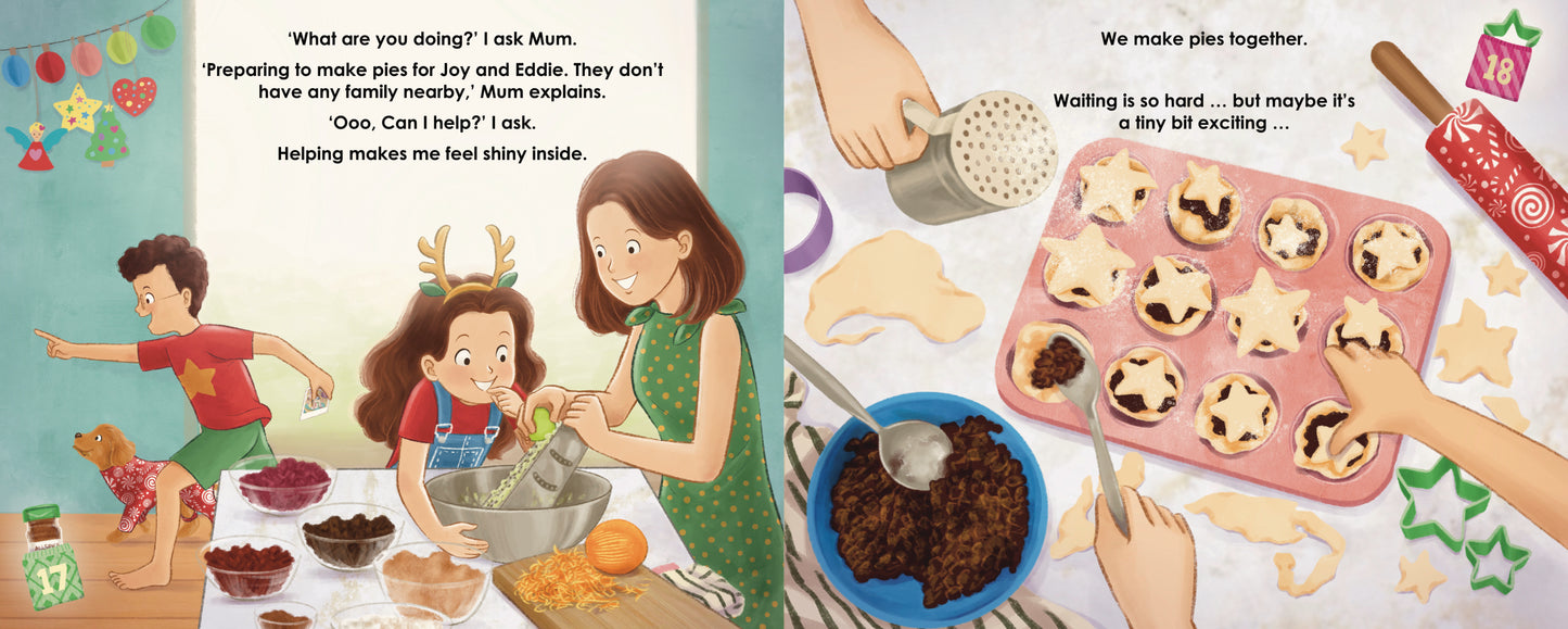 How to Wait for Christmas - written by R.A. Stephens and illustrated by Novia Heroanto (PRE-ORDER release date 28 September 2026)